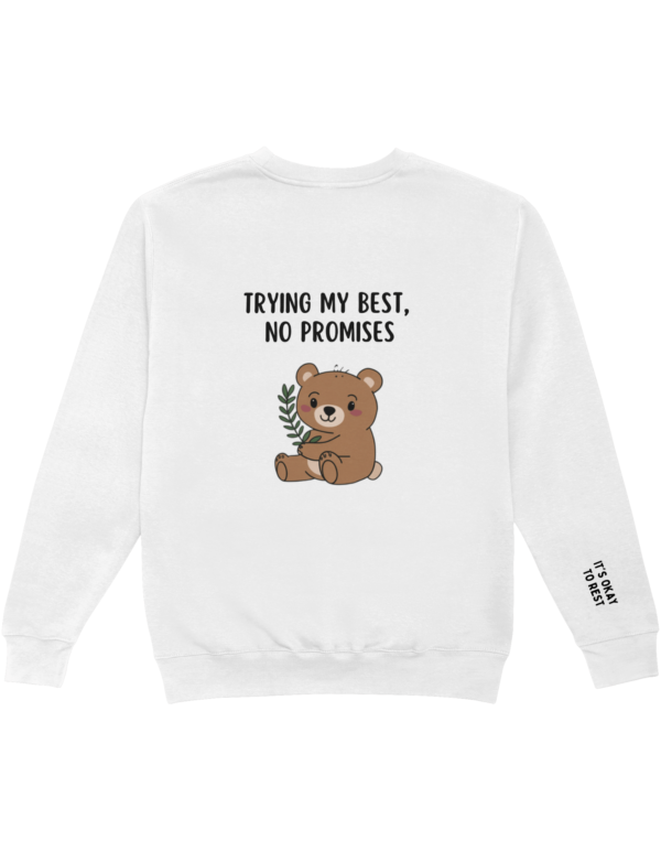 Trying hard but no promises sweatshirt-min