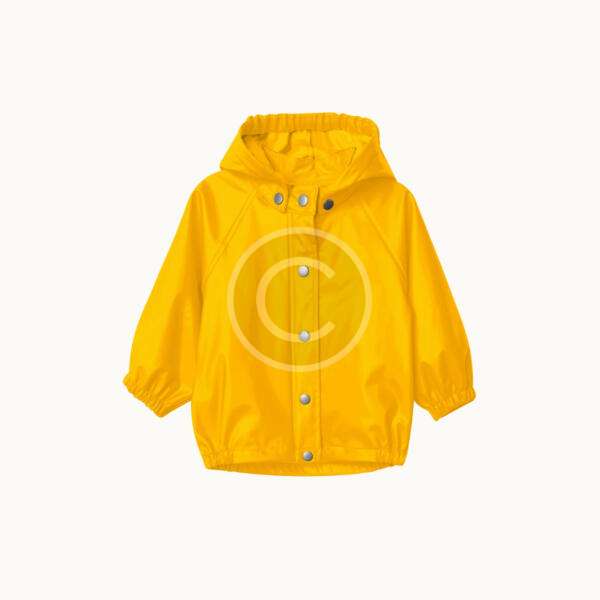 Yellow raincoat