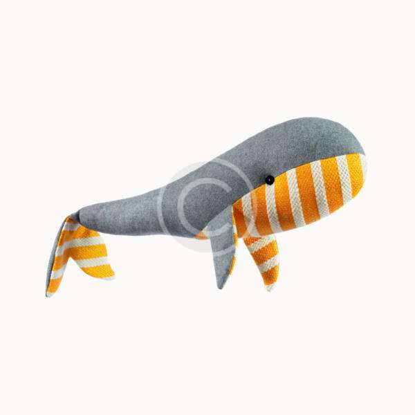 Plush whale