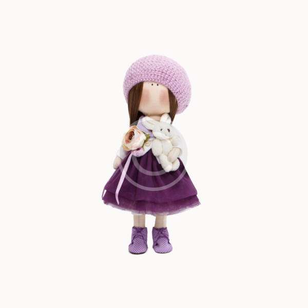 Lilac tilda doll - Image 3