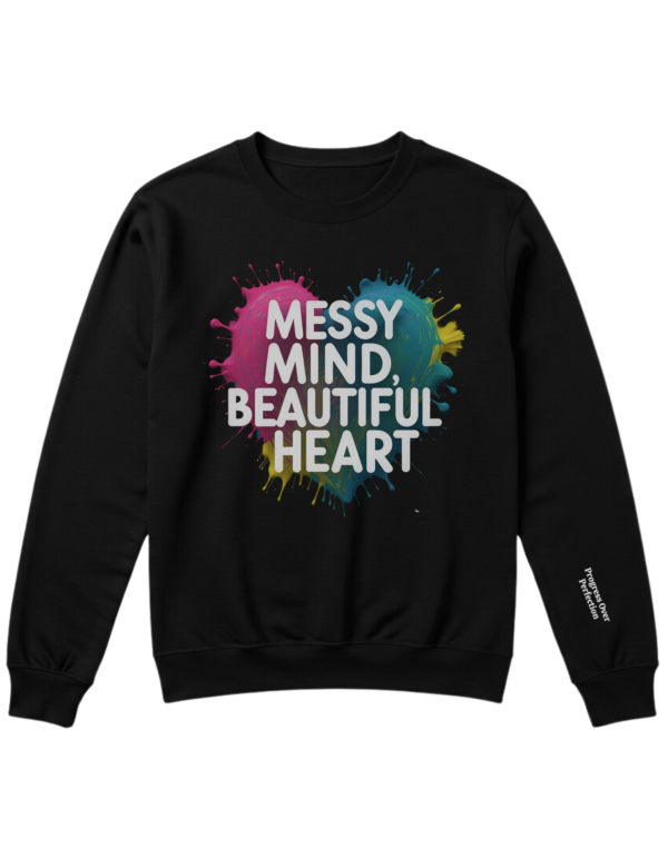 Messy Mind, Beautiful Heart (Black)